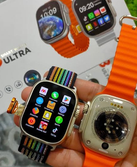 X8 Ultra 4G Smartwatch With Multi Straps
