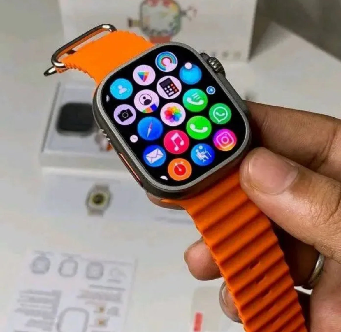 X8 Ultra 4G Smartwatch With Multi Straps